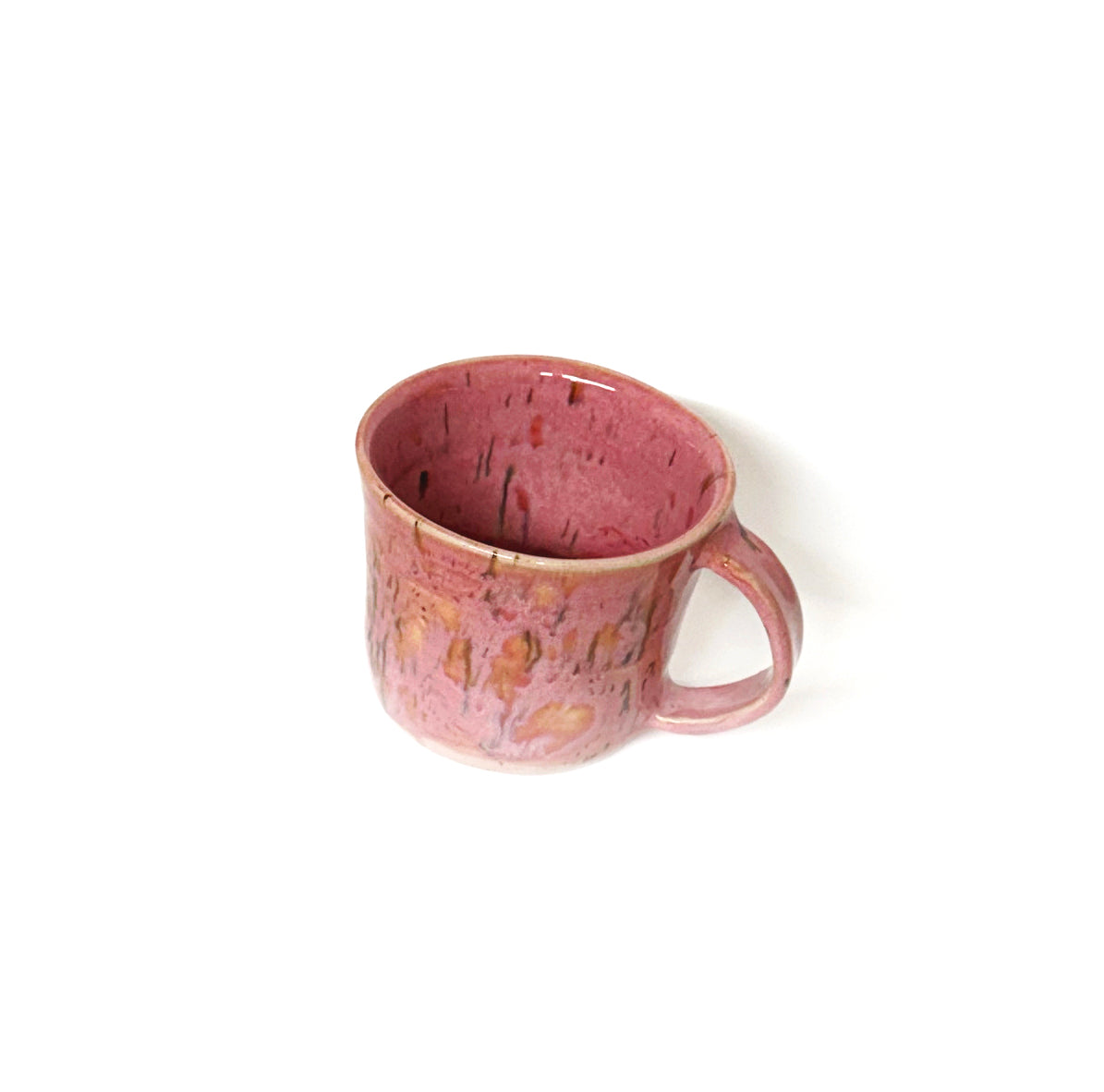 Vivid Pink Sunset Ceramic Mug