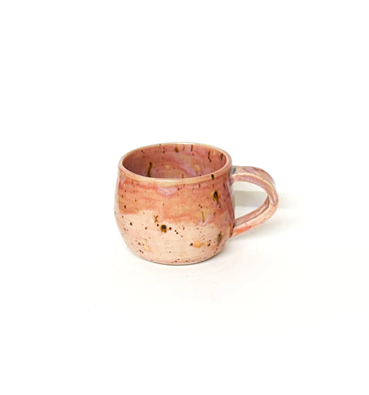 Rounded Pink Sunset Mug
