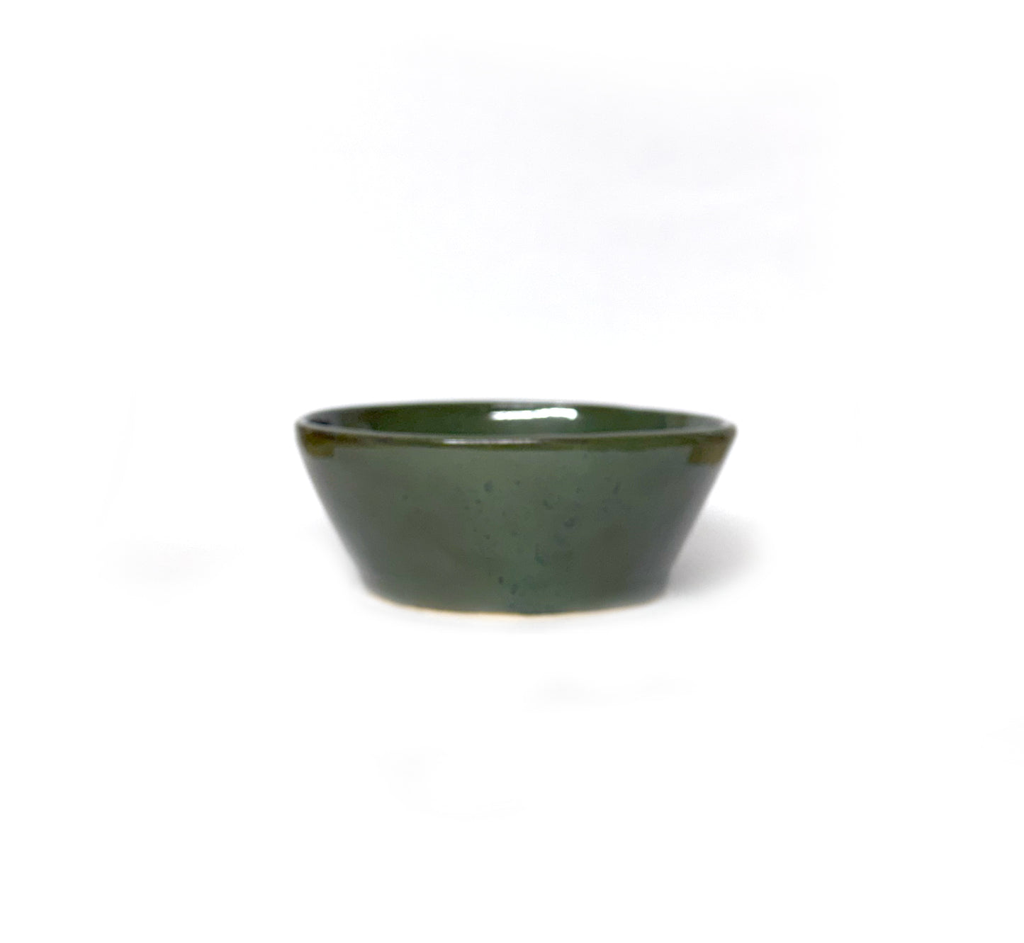 Green Stoneware Bowl