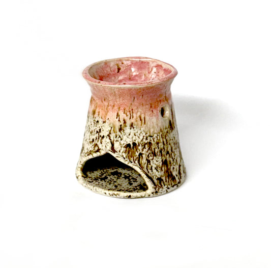 Handmade Pink Drippy Wax Melt Burner