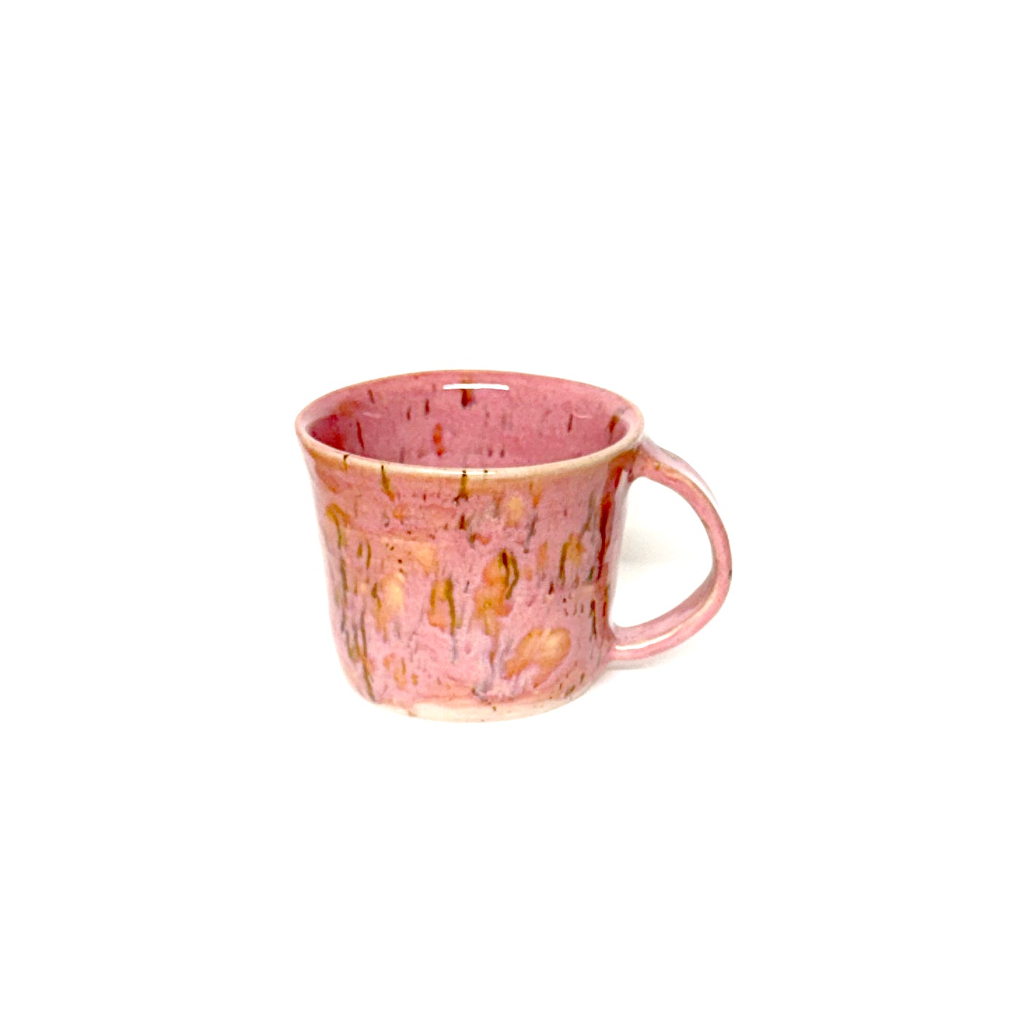 Vivid Pink Sunset Ceramic Mug