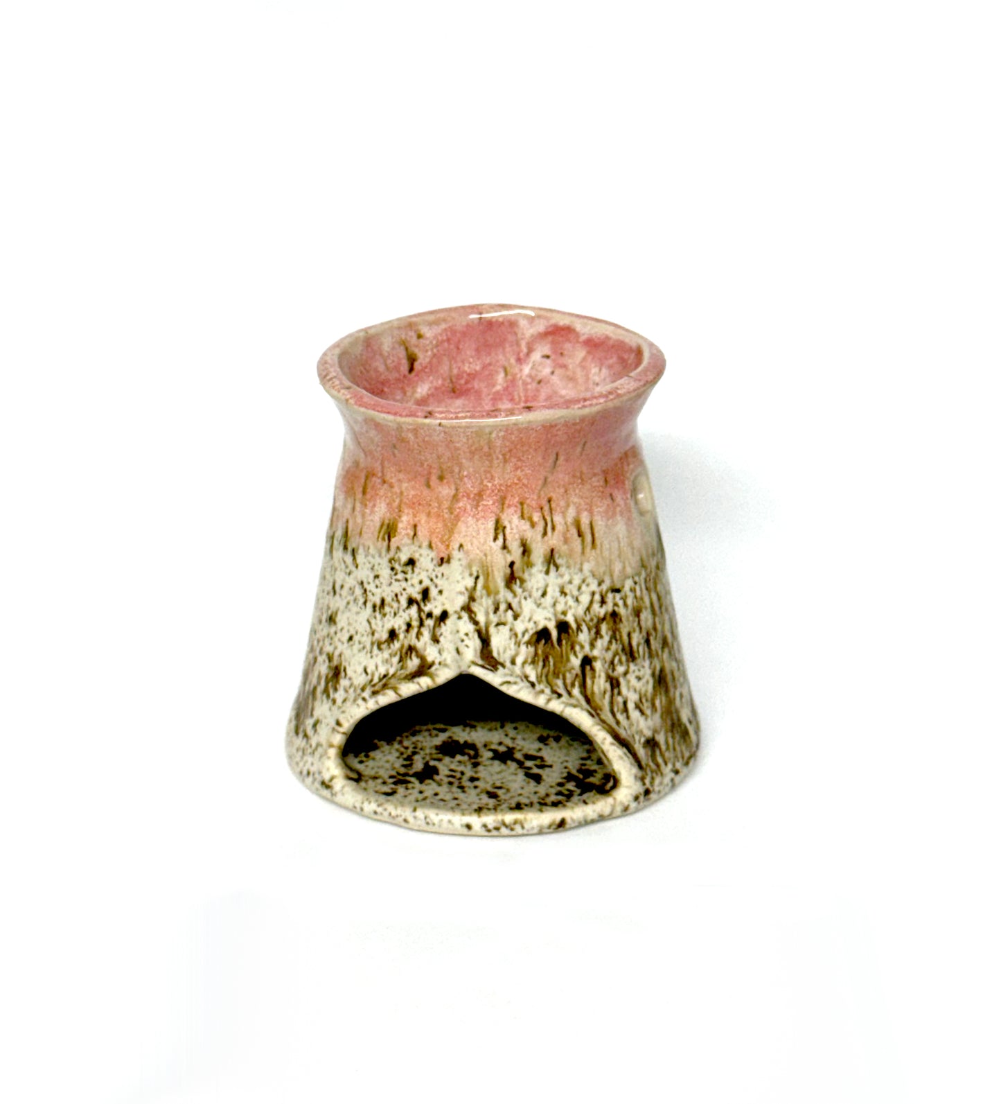 Handmade Pink Drippy Wax Melt Burner